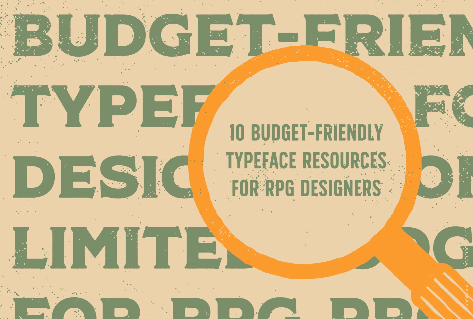 10 Budget-Friendly Typeface Resources for RPG Designers